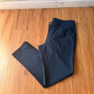 lululemon athletica Men's Navy Chino-Style Stretch Pants
